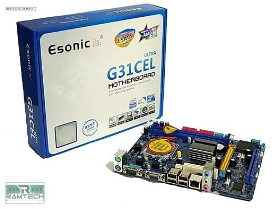 Esonic Genuine G31 DDR2 Intel Chipset motherboard
